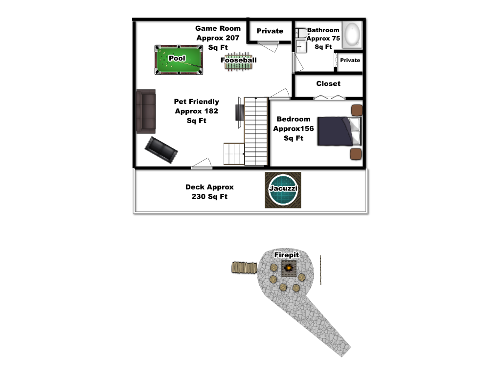 Wilderness Way Main Floor Plan